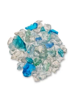 Landscape Glass Chunks Small 10 Landscape Glass Chunks Small -Comfortable Garden 8613022carib 5000