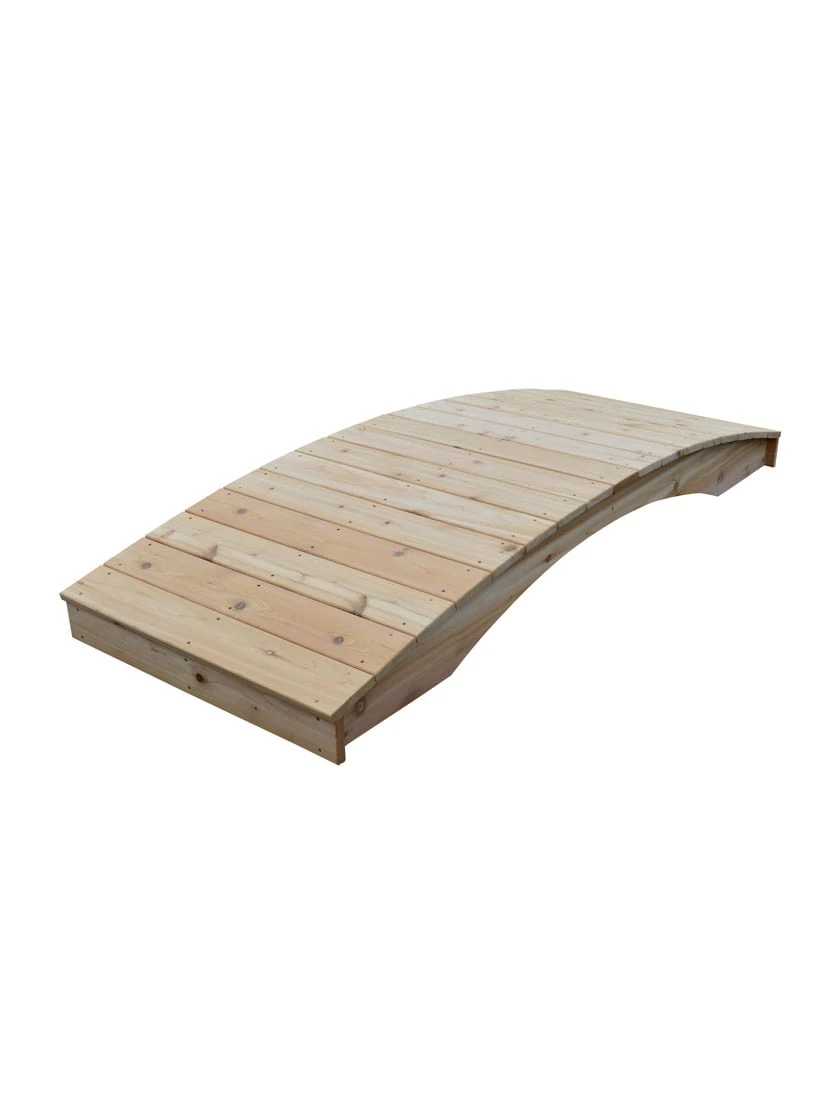 Plank Garden Bridge Unfinished 3' X 10' 3 Plank Garden Bridge Unfinished 3' X 10'