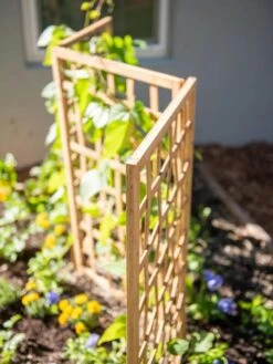 Bamboo Zig-Zag Trellis 24" X 36" -Comfortable Garden 8613151 6459