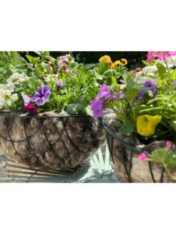 Hortiwool ® Hanging Basket Liner, Set Of 2 -Comfortable Garden 8613263 19v