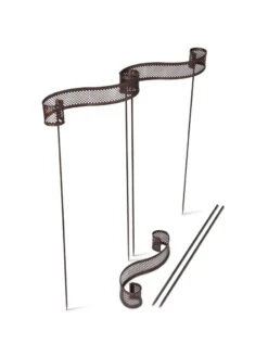 Scroll Linking Stakes, Set Of 3 14 Scroll Linking Stakes, Set Of 3 -Comfortable Garden 8613321 5901