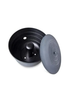 Ribbed Hose Pot With Lid -Comfortable Garden 8613332 5808