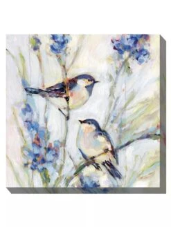 Meadow Blue No 2 Outdoor Wall Art -Comfortable Garden 8614000 01V 3 4