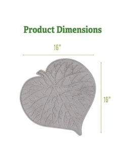 Leaf Stepping Stone 6 Leaf Stepping Stone -Comfortable Garden Leaf Stepping Stone